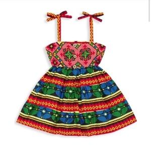 Elisamama Tara Retro Girls dress size 5T. EUC.